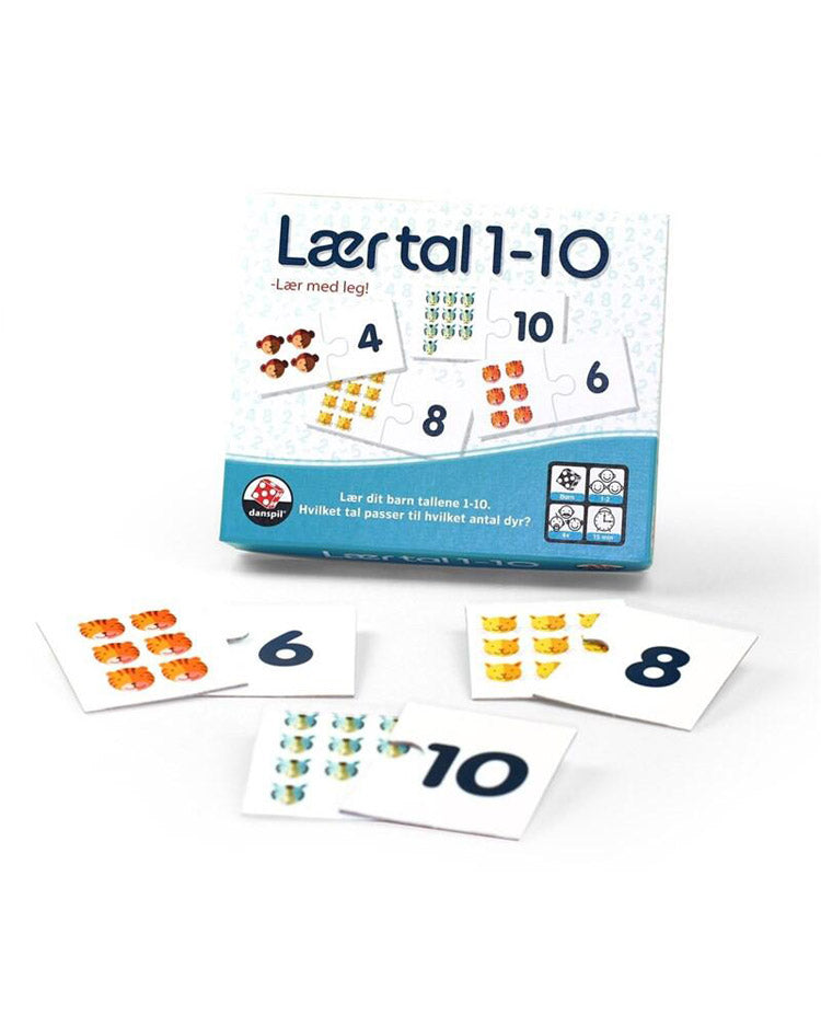 Lær tal 1-10 - Fra Danspil