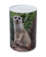 Money box in metal 10x15cm 1pc