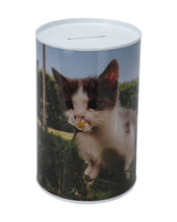 Money box in metal 10x15cm 1pc