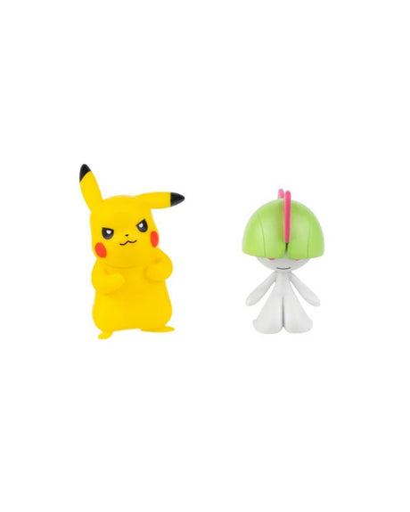 Pokemon battle figurer Ralts / Pikachu