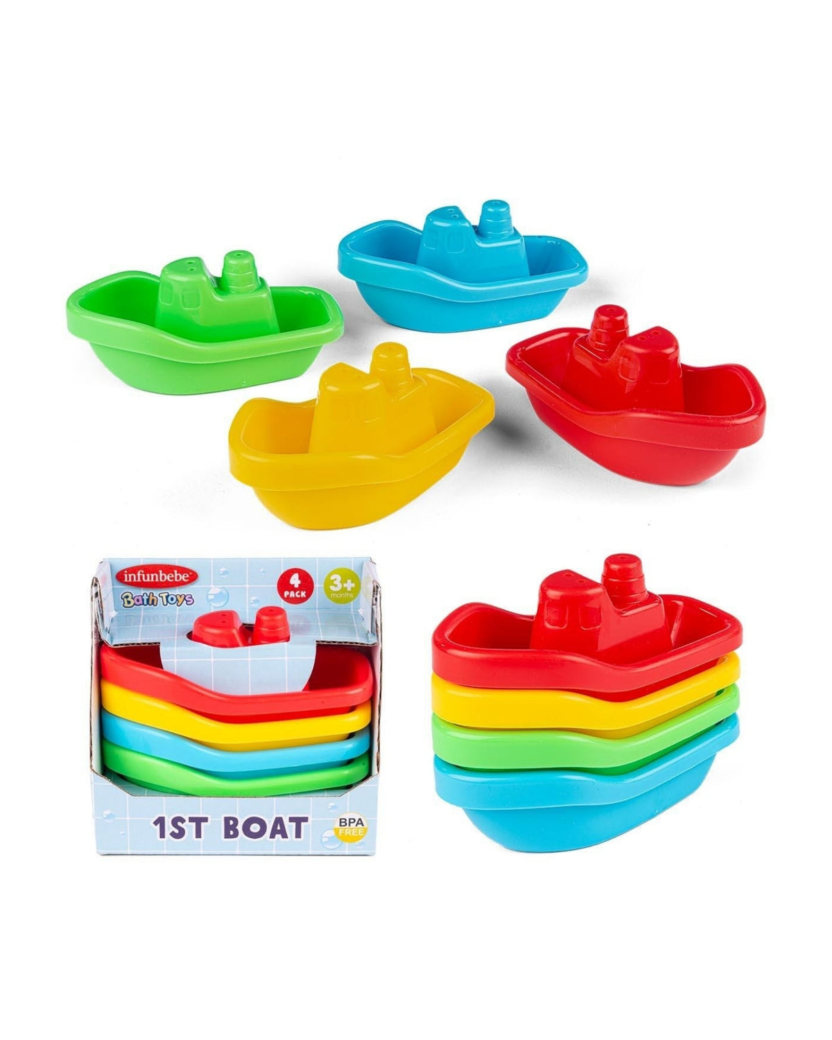 Bathing boats 4 pcs