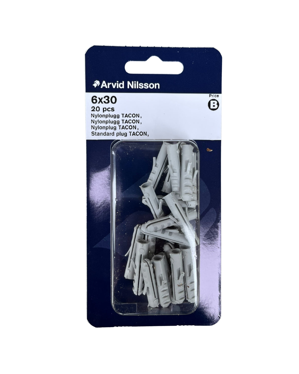 Plug tacon 6X30 nylon 20 Stk