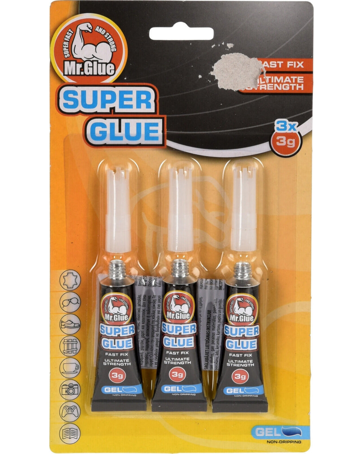 Superglue 3g 3pcs