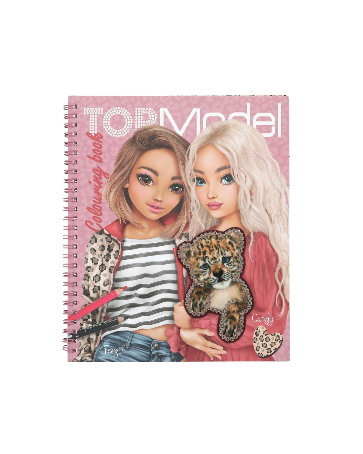 TOPModel Malebog med pallietter LEOHEART