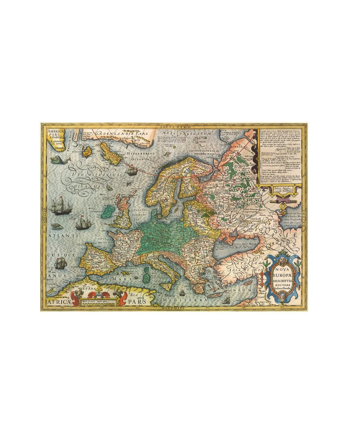 Educa 1000 Map Of Europe 