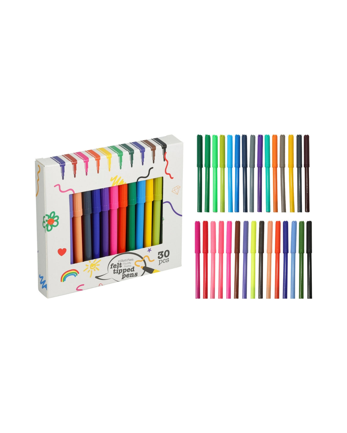 Tusser 30 stk