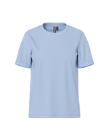 Lyseblå - Cashmere Blue - Pieces - T-shirt - 17086970
