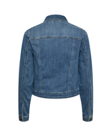 Blå - medium Blue Denim - PIECES - Jakke - 17120937