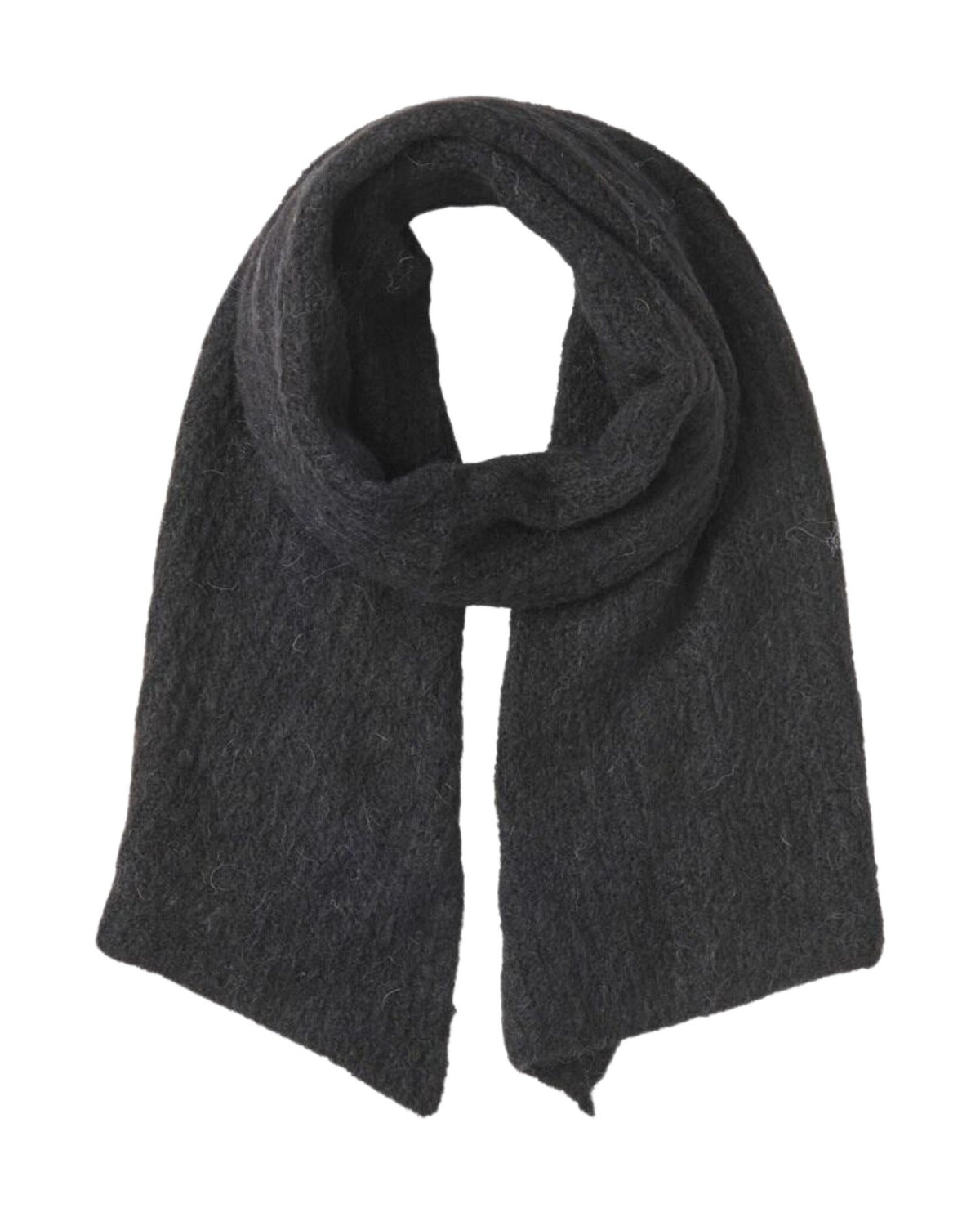 Sort - black - Pieces - halstørklæde - alpaka - 17126843