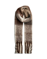 Brun - fossil/multi colo - Pieces - halstørklæde - 17132356