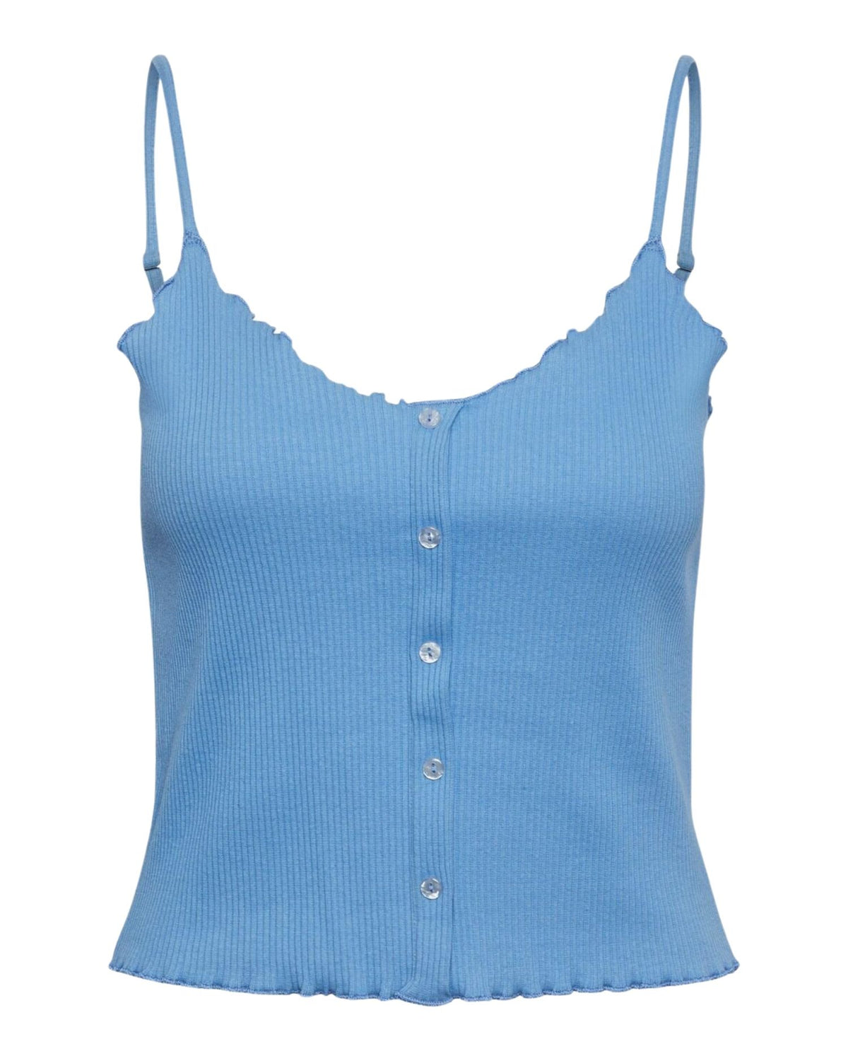 Light blue - Marina - PIECES - rib - top - 17132877