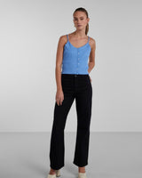 Light blue - Marina - PIECES - rib - top - 17132877