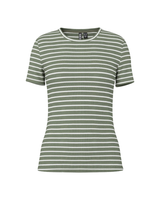 Grøn - Deep Lichen Gre - Pieces - Bluse - 17133839