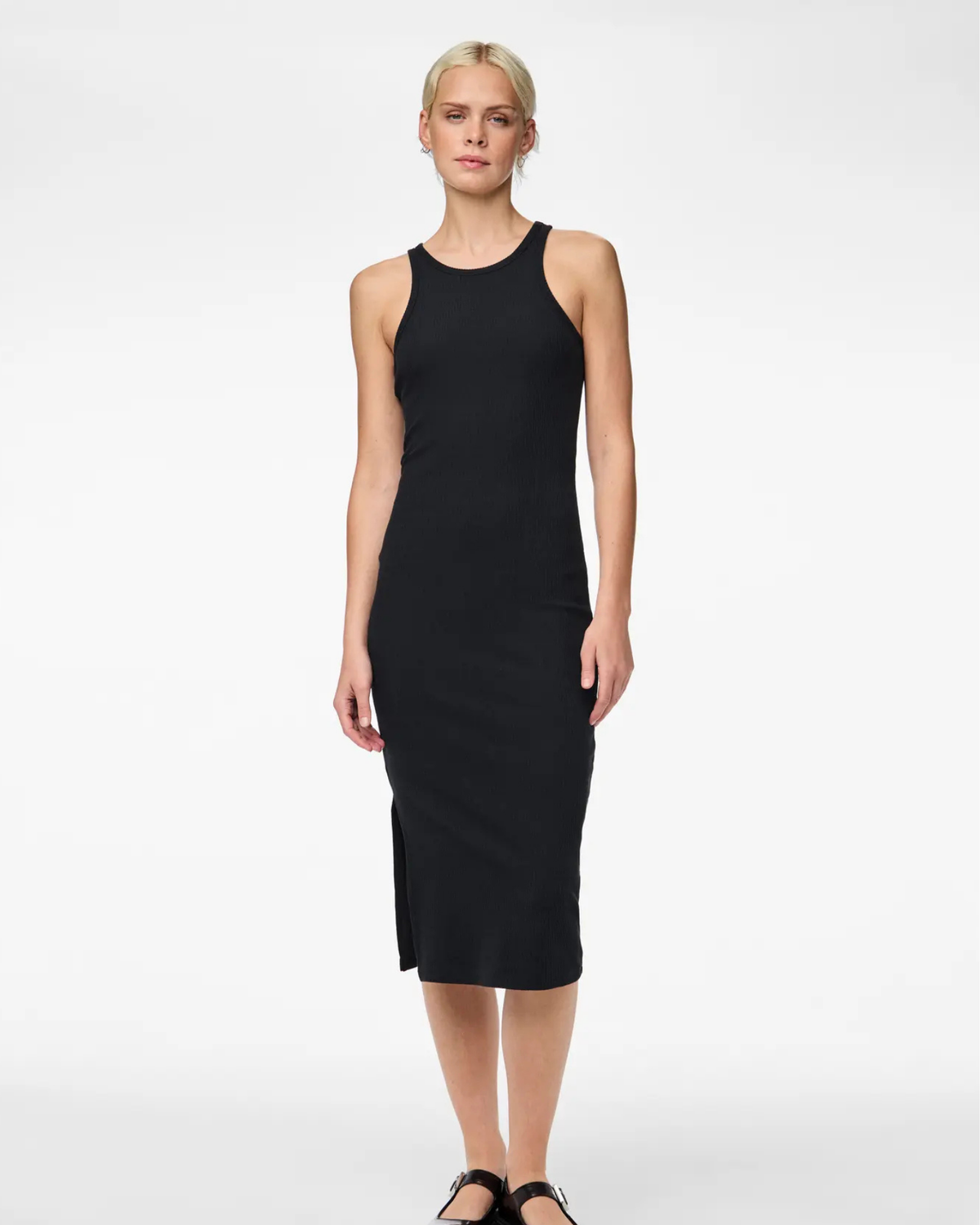 Sort - black  - PIECES - kjole - 17136447