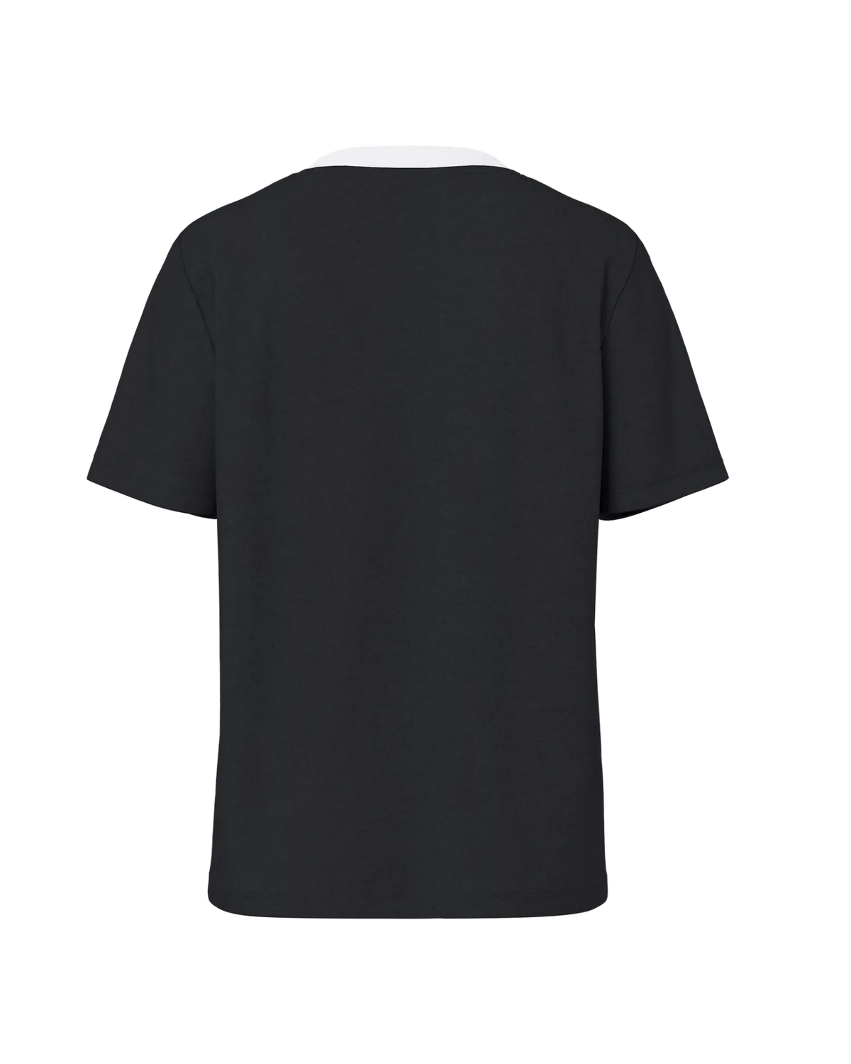 Sort - Black - Pieces - T-shirt - 17140802