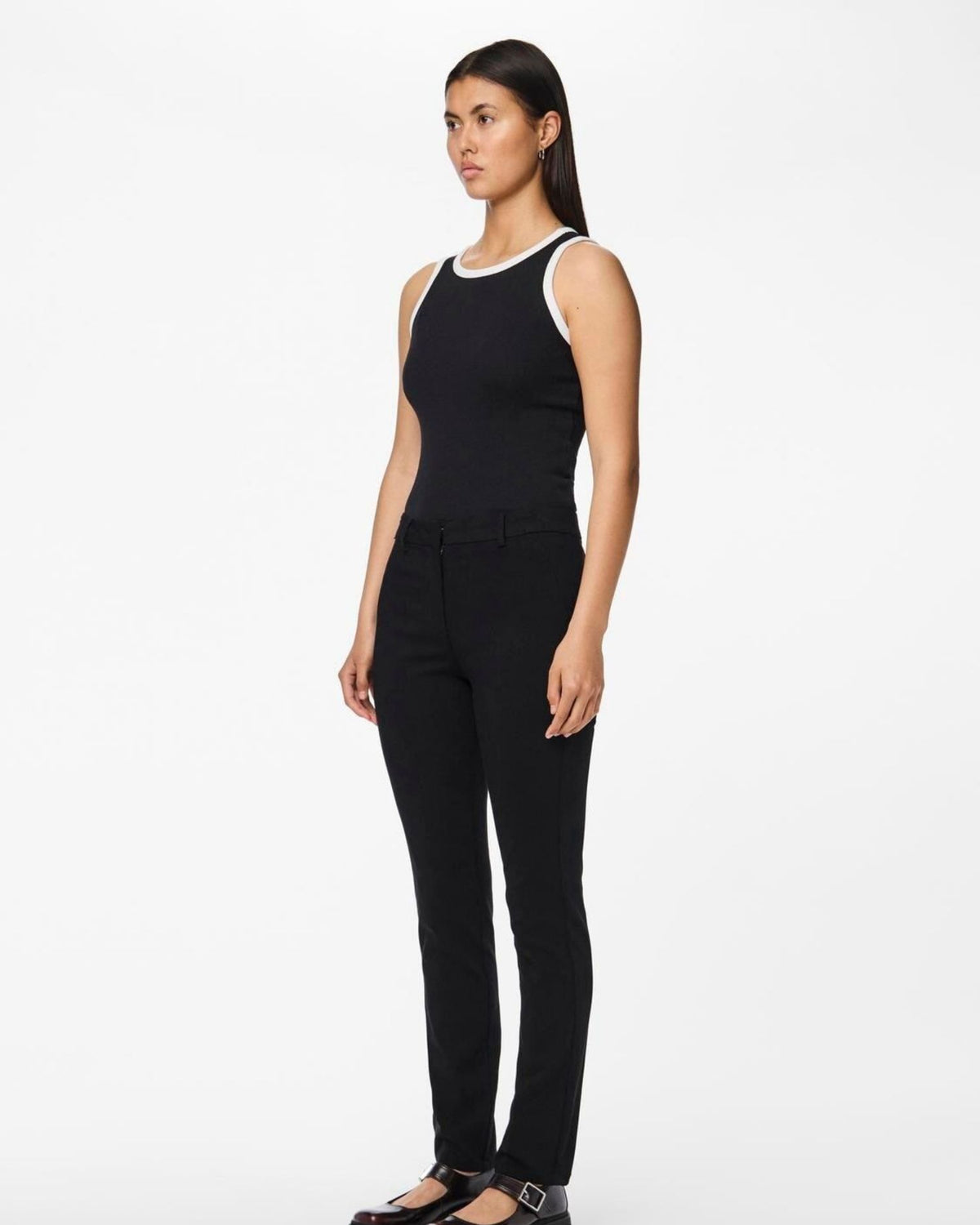Black - PIECES - trousers - 17143323