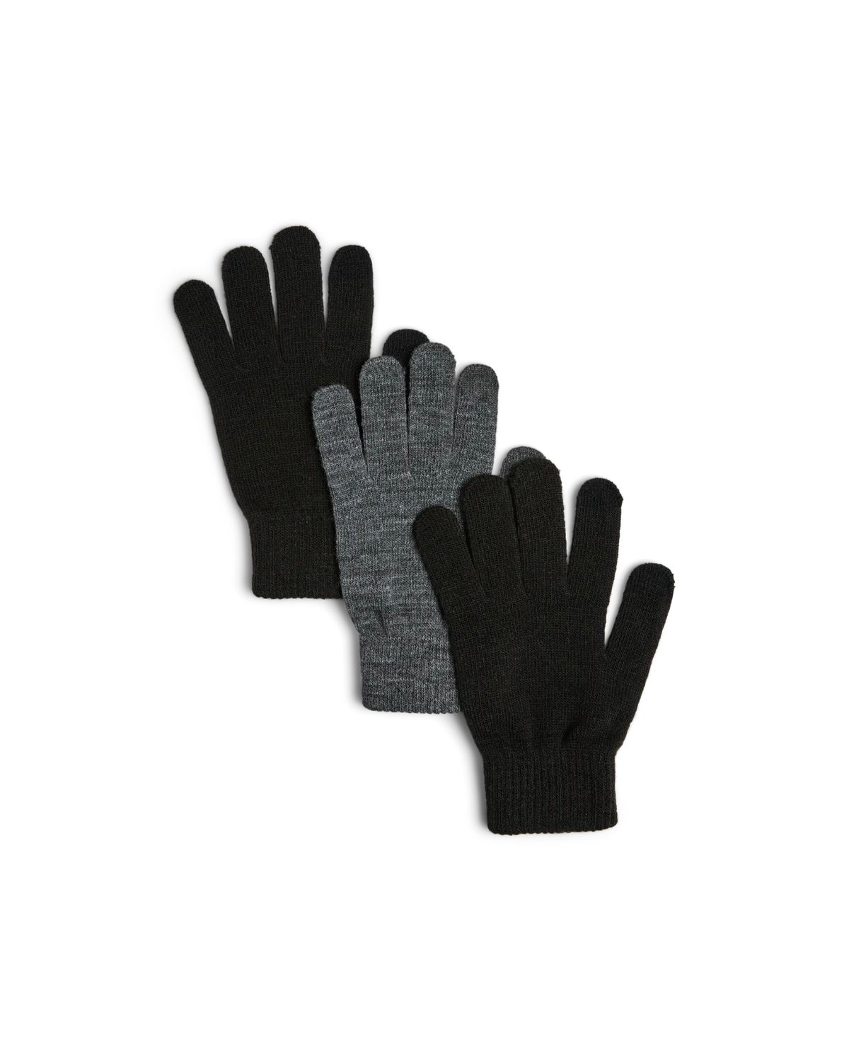 Sort - Black - Pieces - Vanter - 3-pak - 17153524
