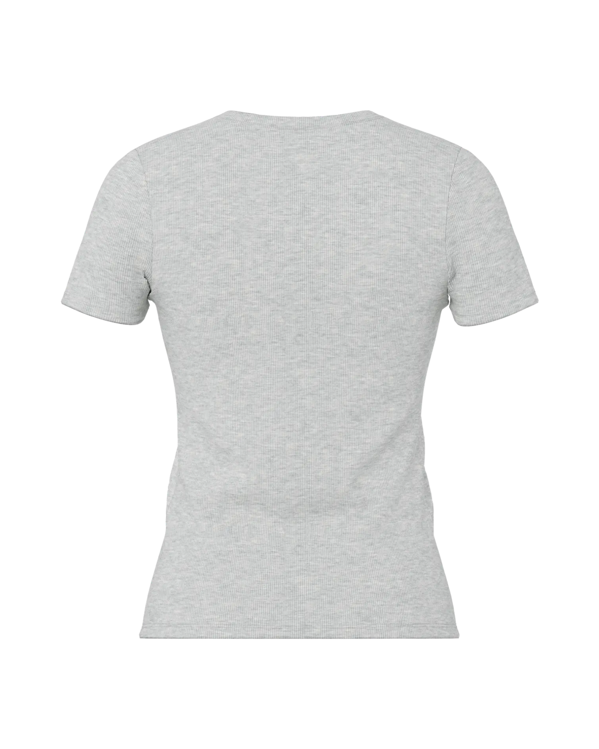 Grå - Light Grey Melange - Pieces - T-shirt - 17154483