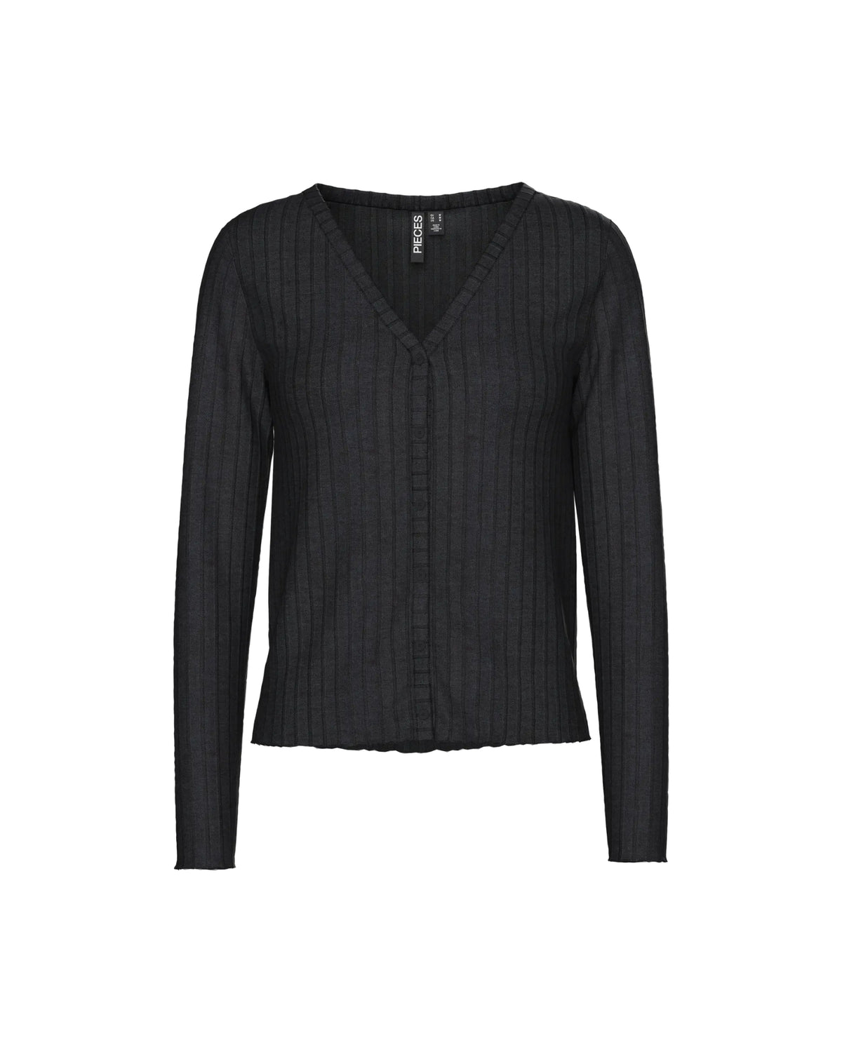 Sort - Black - Pieces - Cardigan - 17154805