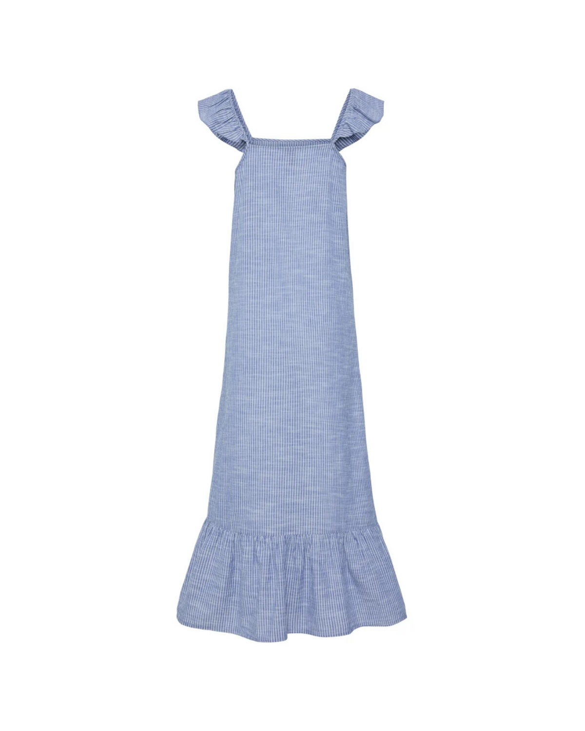 Blå -  Nautical blue/bright white - Pieces - stribet kjole - 17155310