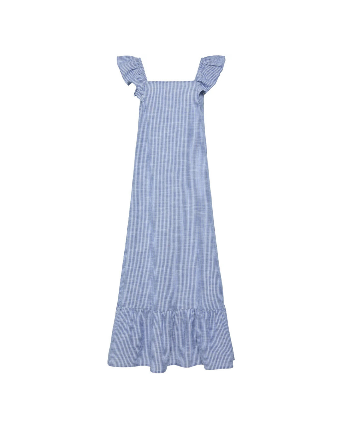 Blå -  Nautical blue/bright white - Pieces - stribet kjole - 17155310
