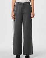 PIECES Dark Grey Melange Bukser - 17155335