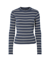 PIECES Ombre Blue BIRCH NARROW Striktrøje - 17158955