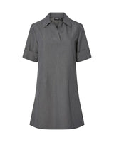 Gray - Medium Gray Melange - Pieces - Dress - 17161129