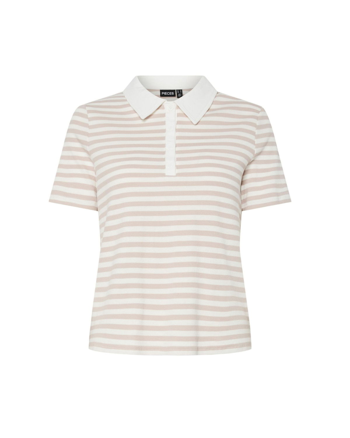 Hvid - Silver Gray - Pieces - Polo - 17161306