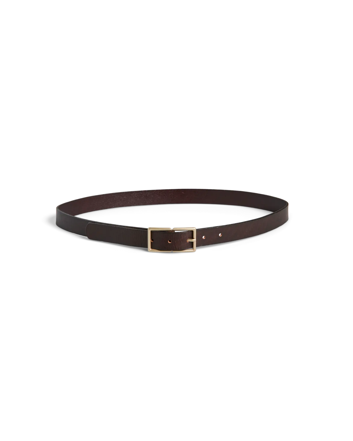 Brun - Chocolate Brown - Pieces - Læderbælte - 17162705