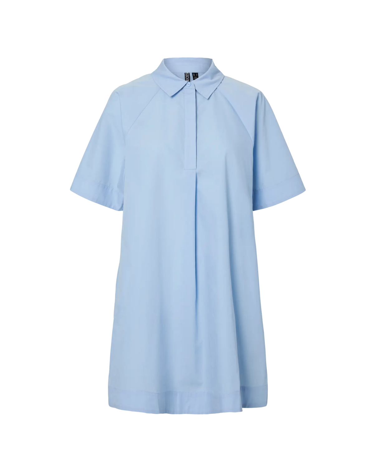 Lyseblå - Cashmere blue - Pieces - Skjortekjole - 17163244
