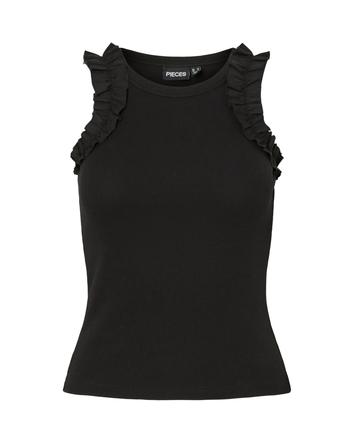 Sort - black - Pieces - rib top - 17163264