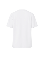 PIECES Bright White ALL OVER RHINESTONES Bluse - 17163535