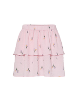 Lyserød - Pink Tulle - Pieces - Nederdel - 17163772