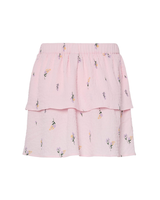 Lyserød - Pink Tulle - Pieces - Nederdel - 17163772