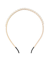 Metal hairband with beads 