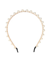 Metal hairband with beads 