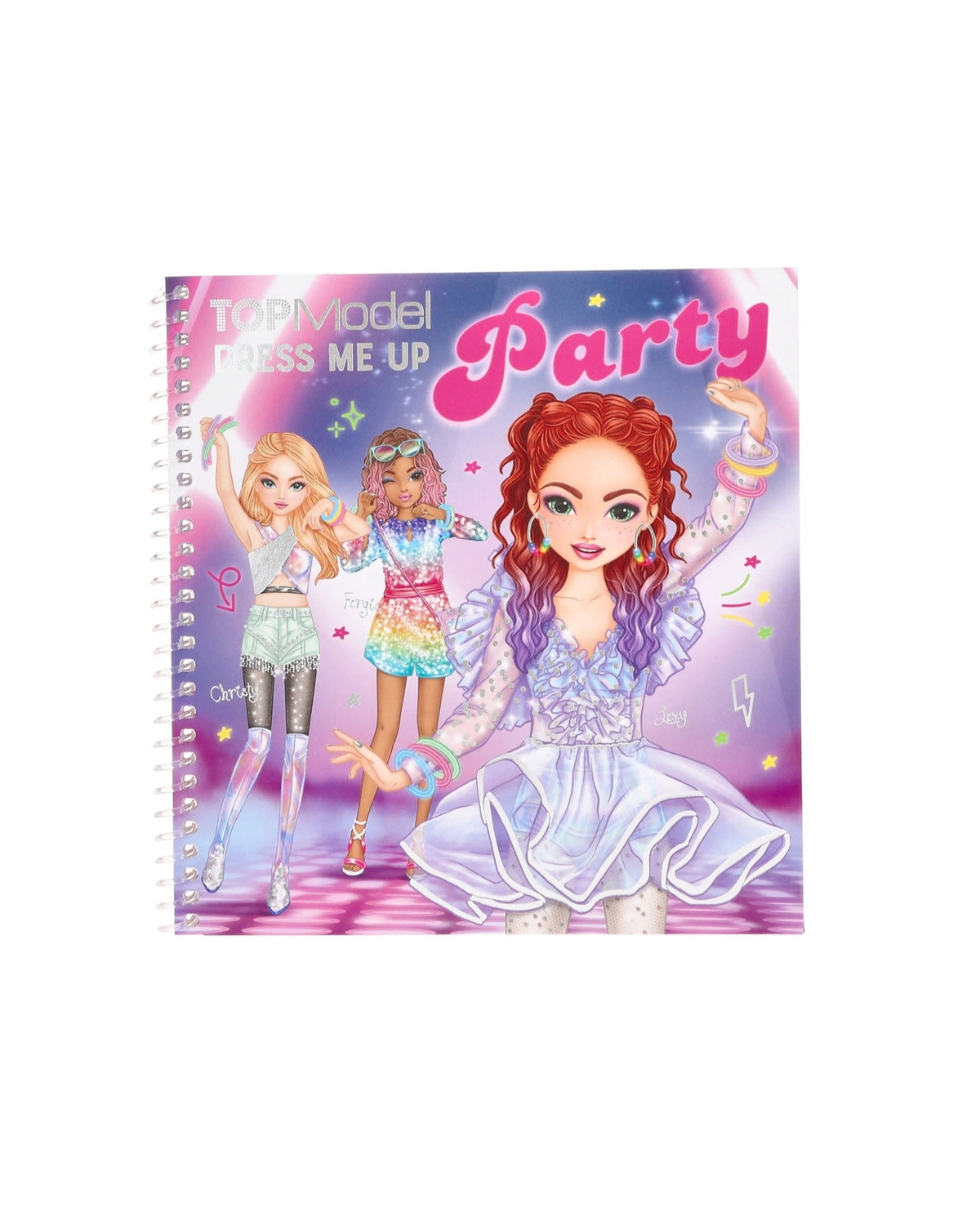 TOPModel Dress Me Up Party Sticker Book