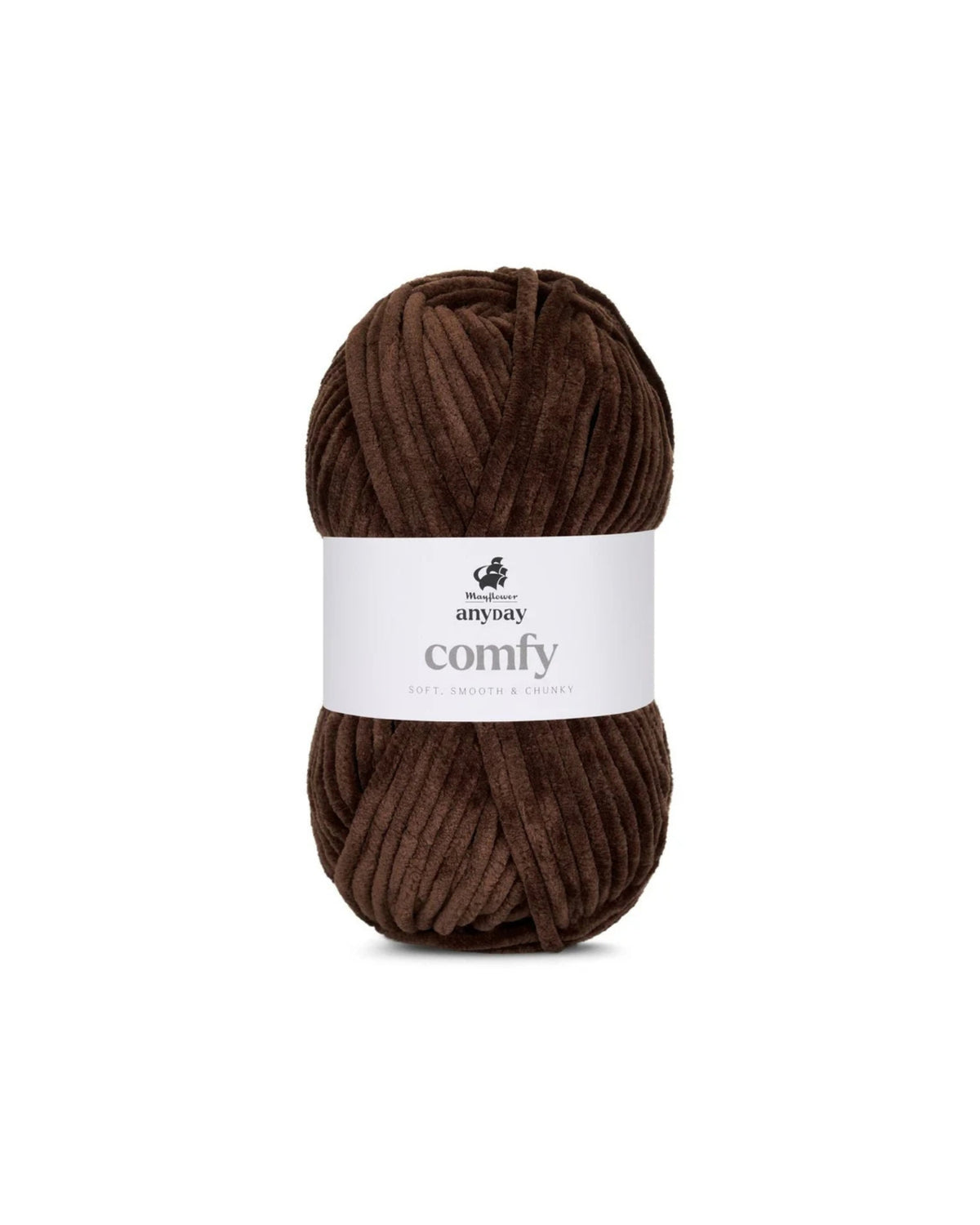 Anyday Comfy 100g - Fra Mayflower - Fv. 6 Brun