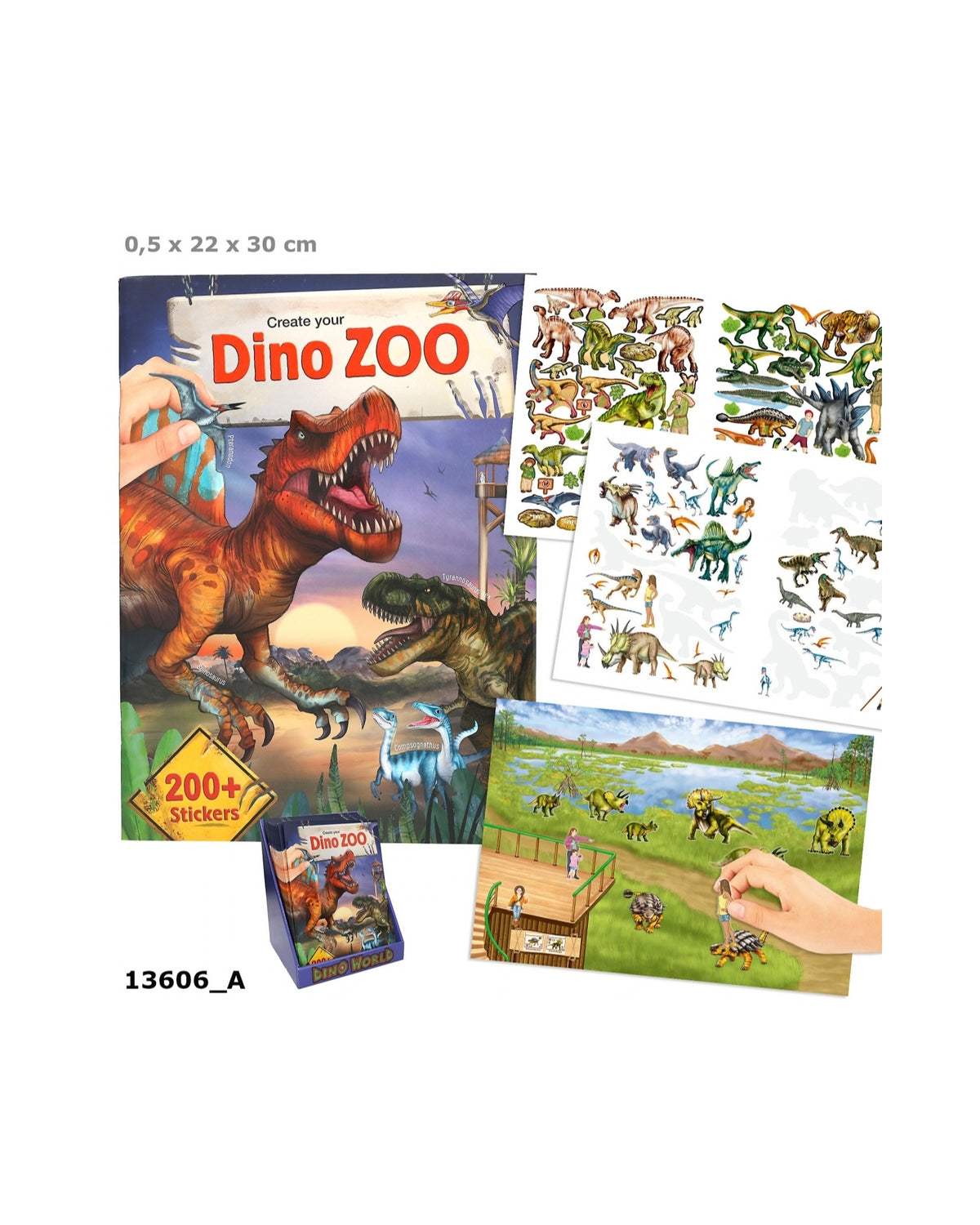 Dino World Zoo Aktivitetsbog
