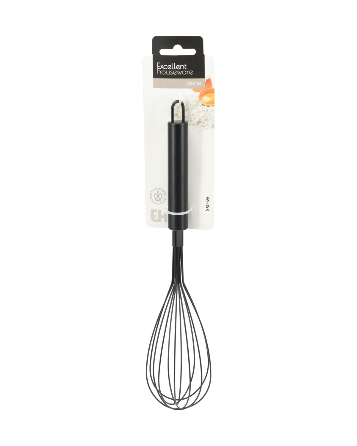 Piskeris 29 cm – Rustfrit stål med sort belægning