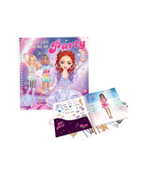 TOPModel Dress Me Up Party Sticker Book