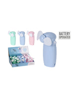 Handheld fan - for batteries