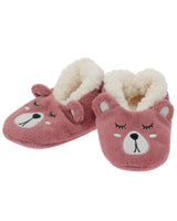 Soft sock slippers with animal motifs - 1981060
