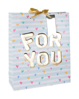 Gavepose Stor 32 x 26 x 10 cm – Ballon bogtryk