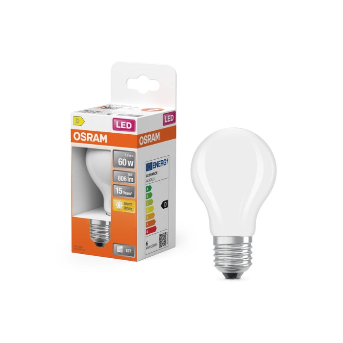 OSRAM LED Star Classic A 60 E27 5,9W