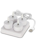 Fyrfadslys LED - Genopladelige