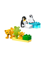 LEGO 10442 Vilde dyrefamilier: pingviner og løver - Duplo