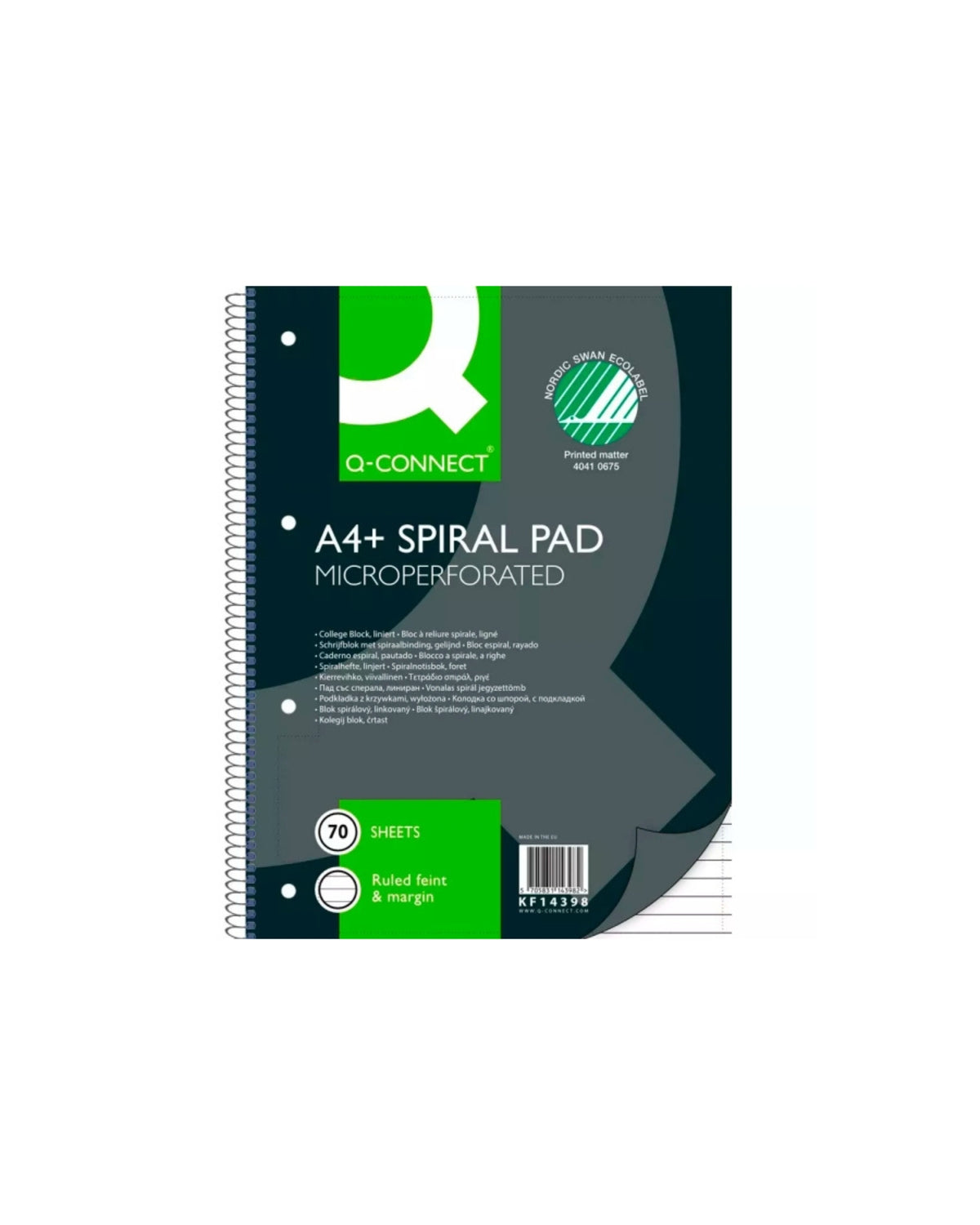 Kollegieblok A4 - Linjeret