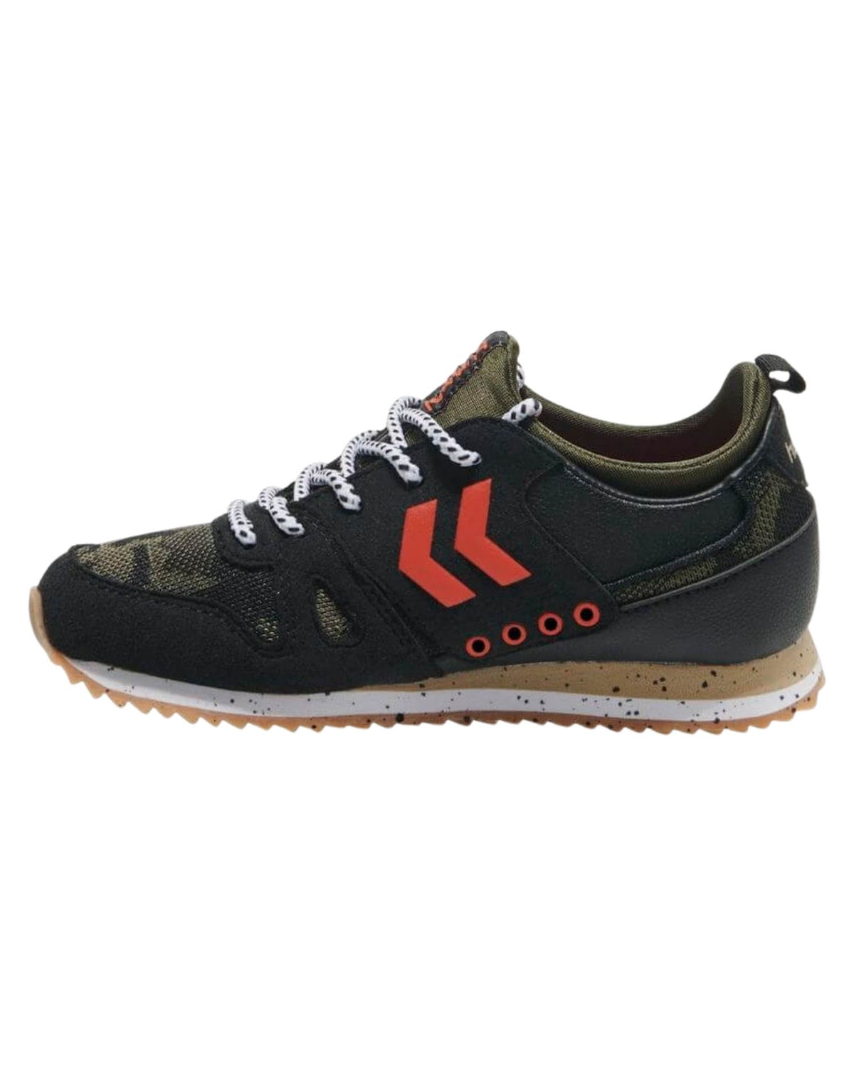 Black/orange Hummel Sneakers - Marathona camo jr - Black - 204948-2001